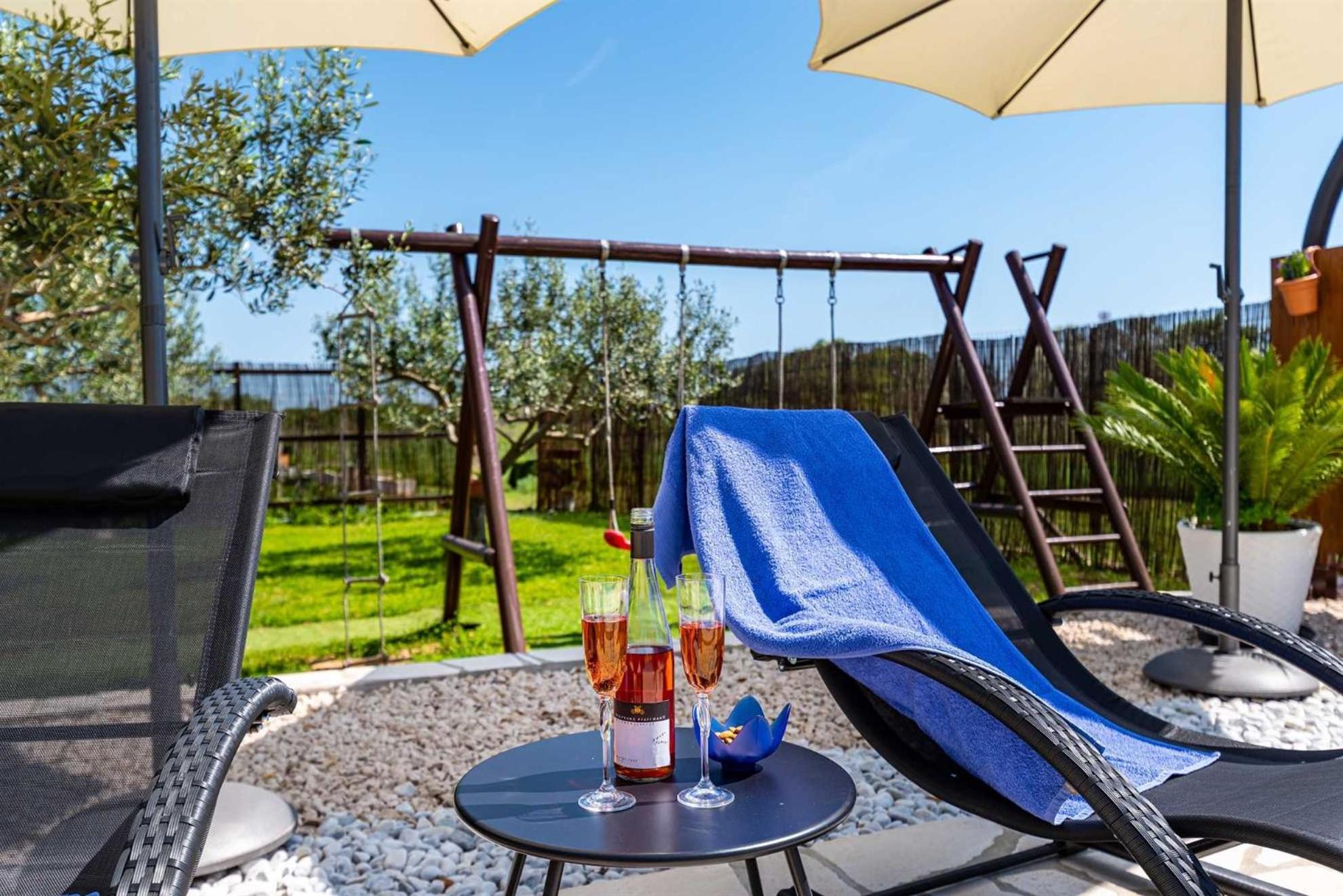 Apartment House Simoni With Pool, Zadar County Privlaka  Luaran gambar