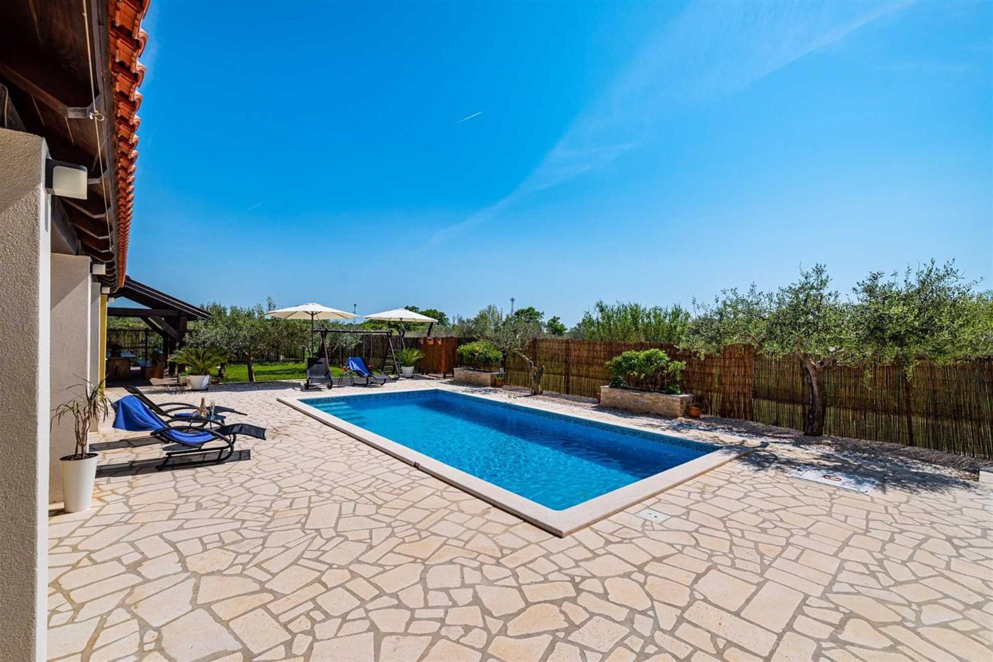 Apartment House Simoni With Pool, Zadar County Privlaka  Luaran gambar
