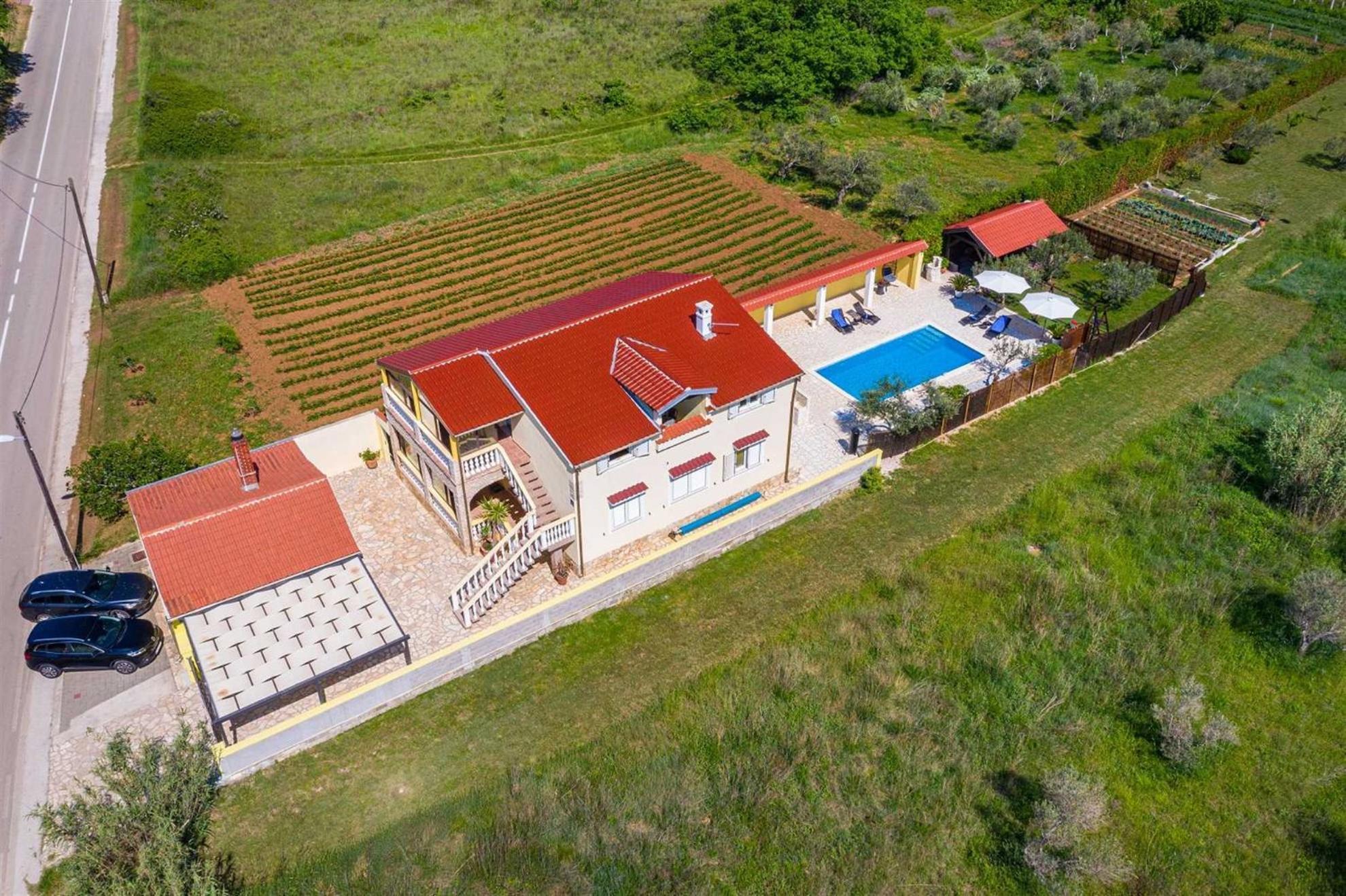 Apartment House Simoni With Pool, Zadar County Privlaka  Luaran gambar